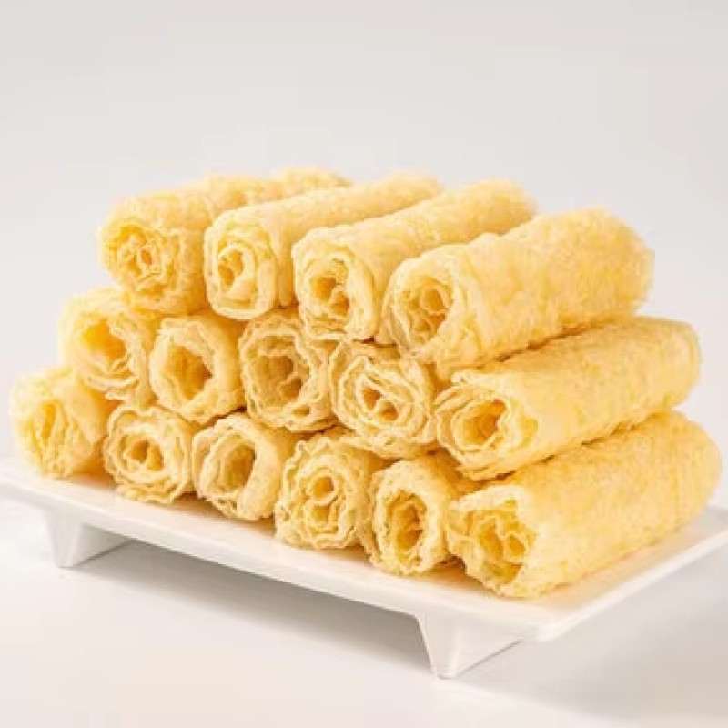 Factory Fired Bean Curd Dried Bean Bell Roll Hot Pot Food Products Fried Beancurd Rolls Stuffed With Minced Tenderloi