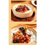 Free Samples Prepared Dishes HACCP ISO Eggplant With Garlic Sauce Ready to Eat Pre Cooked Food Fast Shipping From China