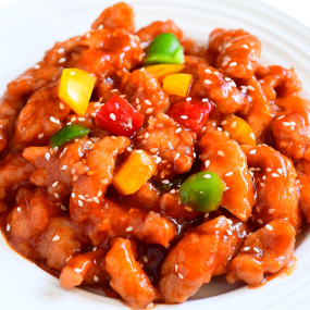 散装即食食品配料冷冻素食糖醋鸡预包装食品杂货食品