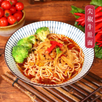 A Dish Served with Noodles Fusion of Ingredients Family Meal Replacement Rich Scene Chinese Say Goodbye to Fumes