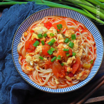 A Dish Served with Noodles Fusion of Ingredients Family Meal Replacement Rich Scene Chinese Say Goodbye to Fumes