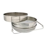 Stainless Steel Honey Strainer Factory - OEM Custom Double Layer
