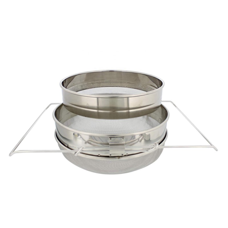 Stainless Steel Honey Strainer Factory - OEM Custom Double Layer
