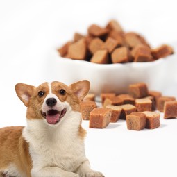 宠物零食生产商-定制标签牛肉块