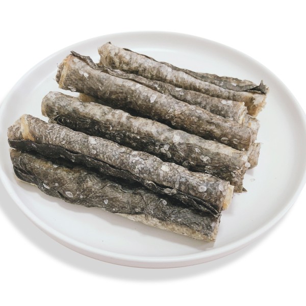 鱼皮狗零食厂家-定制标签洁齿