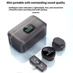 无线麦克风厂家-Q8 2麦磁扣领夹麦带数字显示盒