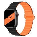 硅胶表带厂家-双色运动硅胶磁吸表带Apple iWatch10