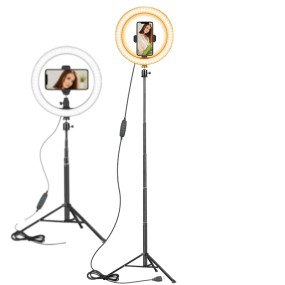 TikTok Ring Light Manufacturer - 10 Inch LED Ring Light Tripod Stand for Beauty Makeup