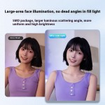 充电夹灯厂家-手机补光灯直播夹式自拍便携照明