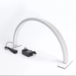 睫毛灯厂家-可调光LED视频灯带手机架睫毛延长