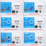 LED环形灯厂家-批发18英寸便携LED环形灯支架视频拍摄