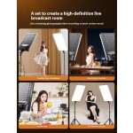 LED面板灯厂家-12-24英寸可调三脚架可调光YouTube TikTok