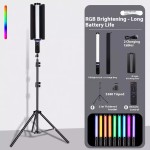 RGB摄影棒厂家-彩色LED棒美容摄影补光灯遥控