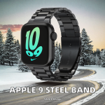 三珠金属表带厂家-实心不锈钢金属表带Apple 9 Watch