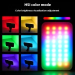 口袋补光灯厂家-全彩LED补光灯手机冷/暖/白光ABS塑料