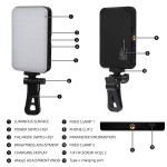 迷你充电灯厂家-3亮度迷你LED灯手机直播