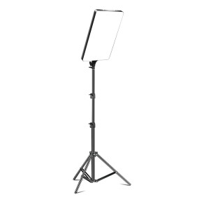 LED Phone Stand Manufacturer - 12-24 Inch LED Flat Panel Light with Tripod Phone Holder