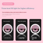 RGB视频灯厂家-迷你2500-7000K可调光补光灯2000mAh直播