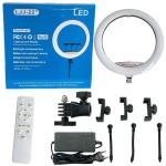 便携环形灯厂家-22英寸旋转环形灯可调亮度色温