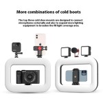 充电环形灯厂家-20W LED边缘灯套装视频拍摄直播