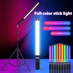 RGB摄影棒厂家-彩色LED棒美容摄影补光灯遥控