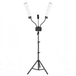 LED睫毛灯厂家-半月形环形灯带支架睫毛美容延长