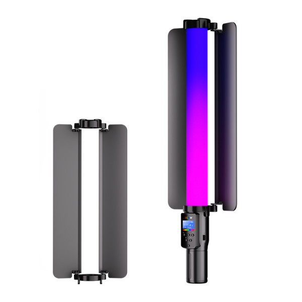 LED灯棒厂家-双面RGB LED视频灯棒2500K-8500K遥控