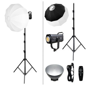 Dimmable Camera Light Factory - 2700-6500K 300W LED Photographic Lighting for Video Camera