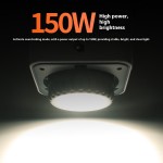 迷你LED支架灯厂家-150W迷你支架摄影LED灯TikTok黄白光