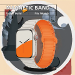 磁吸硅胶表带厂家-硅胶表带Apple Watch Ultra 49mm Series 9 8 41-45mm