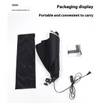 影室柔光箱厂家-2.1米三脚架配200W白光LED灯泡摄影照明