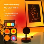 日落灯厂家-氛围夜灯床头日落灯摄影卧室装饰