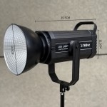 可调光相机灯厂家-2700-6500K 300W LED摄影灯摄像机