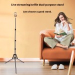 环形灯三脚架厂家-多规格环形补光灯手机支架三脚架