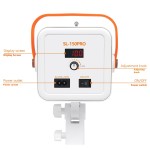 迷你LED支架灯厂家-150W迷你支架摄影LED灯TikTok黄白光