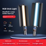 LED灯棒厂家-双面RGB LED视频灯棒2500K-8500K遥控
