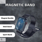 米兰尼斯钢带厂家-不锈钢磁扣表带Apple Watch