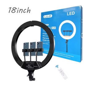 LED Ring Light Factory - 18-22 Inch Dimmable LED Ring Light with Tripod for TikTok Makeup