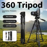 手机支架厂家-金属可调360度旋转直播视频手机架