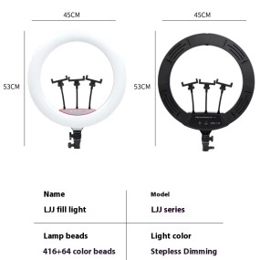 LED Ring Light Supplier - Wholesale 18inch Portable LED Ring Light Stand Video Shooting