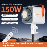 迷你LED支架灯厂家-150W迷你支架摄影LED灯TikTok黄白光