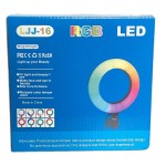 LED环形灯厂家-6英寸RGB环形补光LED自拍环形灯化妆直播用