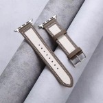 帆布表带厂家-帆布皮革表带Apple Watch Series7 Iwtch