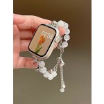 Apple Watch表带厂家-豪华珠链金属表带Apple Watch 38-49mm