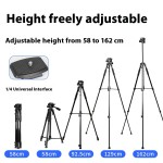 手机支架厂家-金属可调360度旋转直播视频手机架