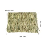 兔笼厂家-编织草窝蒙古包屋