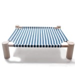 猫吊床供应商-木质抬高降温可洗