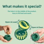 宠物咬胶玩具厂家-Welovepet工厂定制橡胶宠物慢舔零食球互动玩具