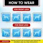 狗护具厂家-批发透气跗关节可调恢复套狗腿膝支架支持