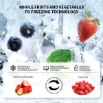 冻干零食厂家-N4P冻干猫狗零食混合水果蔬菜配方